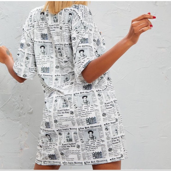 karl kani t shirt dress